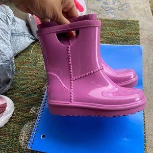 Ugg rain boots- purple